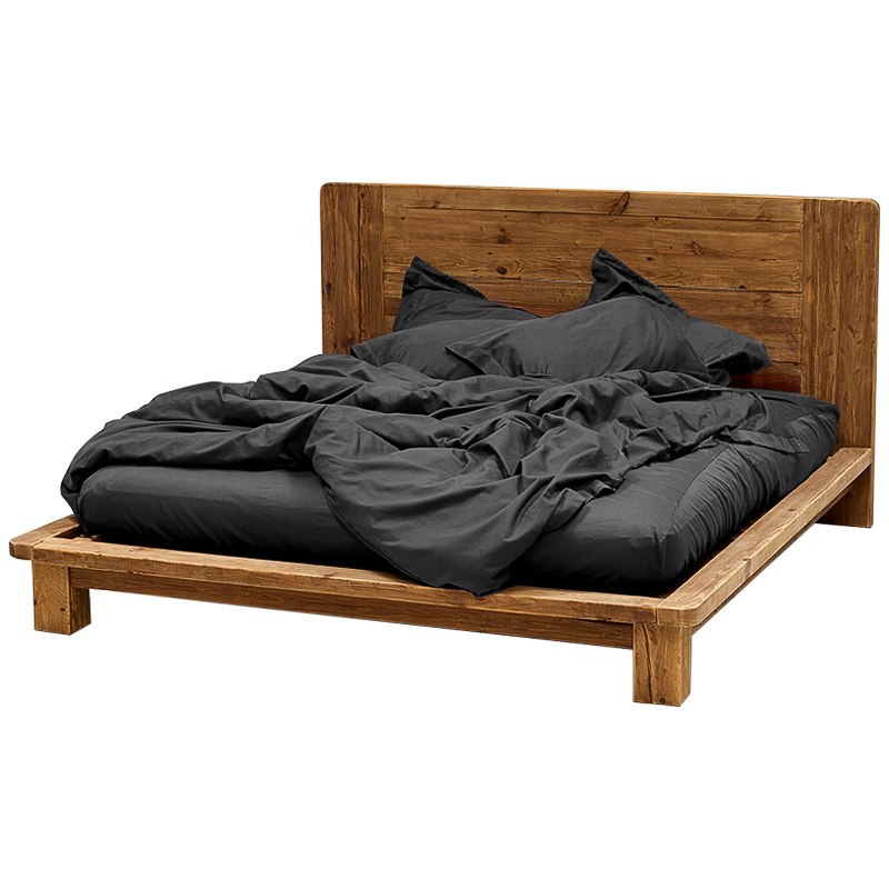 Кровать в стиле лофт из массива сосны Terence Bed Древесина Кровать в стиле лофт из массива сосны Terence Bed Древесина в Тюмени | Loft Concept