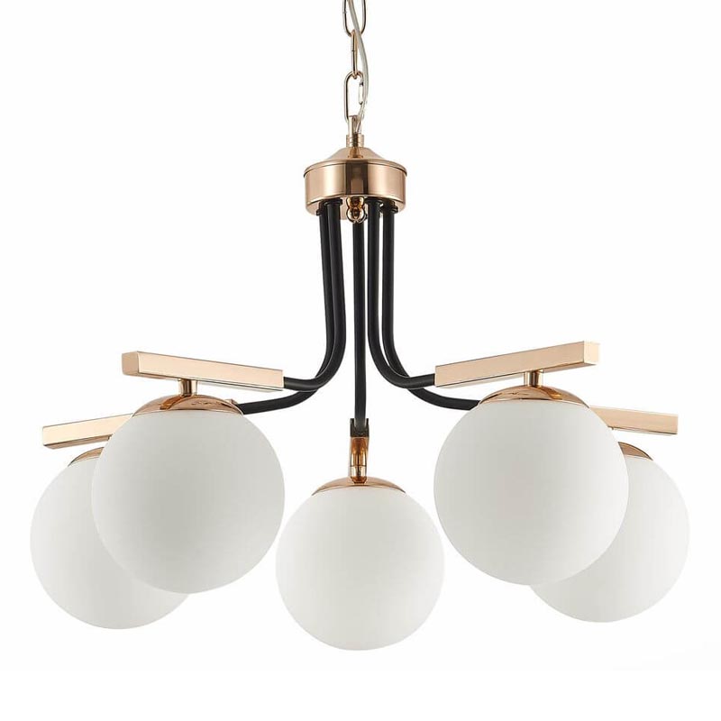 Люстра Bertilde Chandelier Золотой Белый Люстра Bertilde Chandelier Золотой Белый в Тюмени | Loft Concept