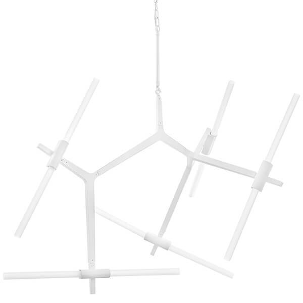 Люстра Агнес Chandelier White 10 Белый Люстра Агнес Chandelier White 10 Белый в Тюмени | Loft Concept
