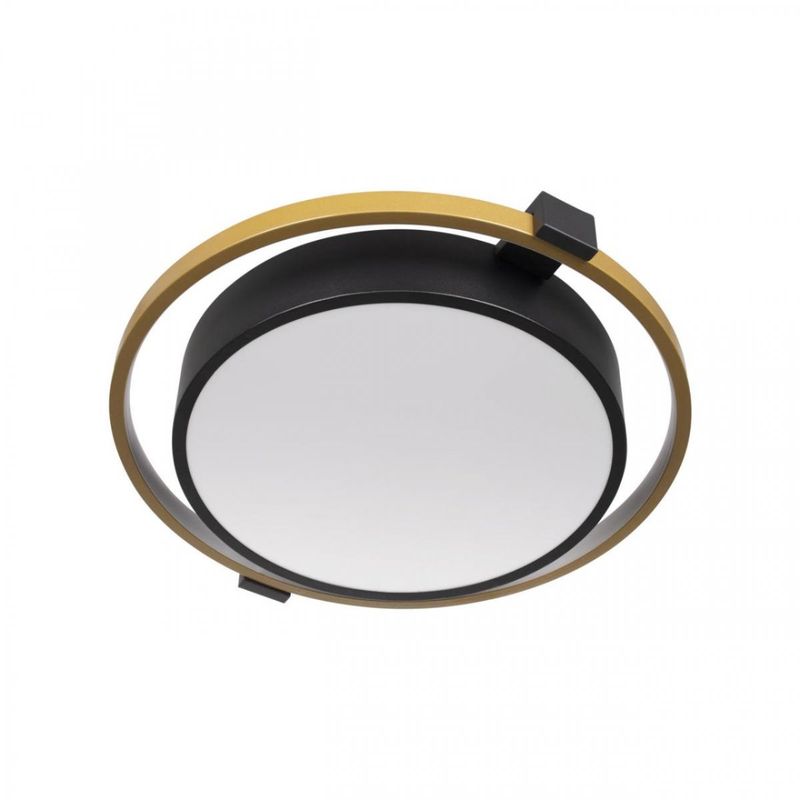 Потолочный светильник Gold Round Saturn Черный Золотой Потолочный светильник Gold Round Saturn Черный Золотой в Тюмени | Loft Concept