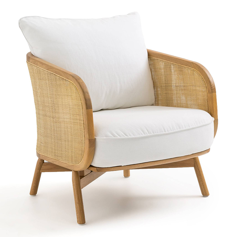 Кресло Uliva Wicker Chair Бежевый Белый Кресло Uliva Wicker Chair Бежевый Белый в Тюмени | Loft Concept
