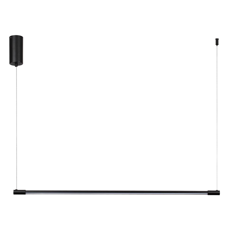 Подвесной светильник Trumpet Tube Black Linear Черный Белый Подвесной светильник Trumpet Tube Black Linear Черный Белый в Тюмени | Loft Concept
