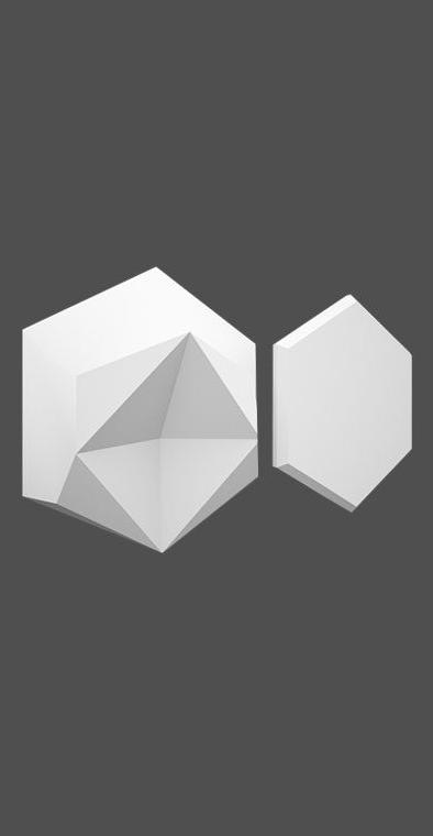 Гипсовая 3D Панель M-41 A, B Гипсовая 3D Панель M-41 A, B в Тюмени