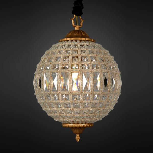 Люстра RH 19th c. Casbah Crystal Pendant 32 Темная бронза винтаж Люстра RH 19th c. Casbah Crystal Pendant 32 Темная бронза винтаж в Тюмени | Loft Concept