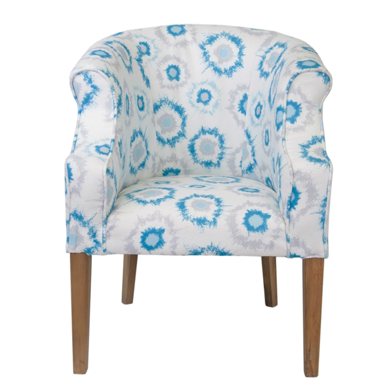 Кресло Lorentine Armchair Синий Голубой Кресло Lorentine Armchair Синий Голубой в Тюмени | Loft Concept