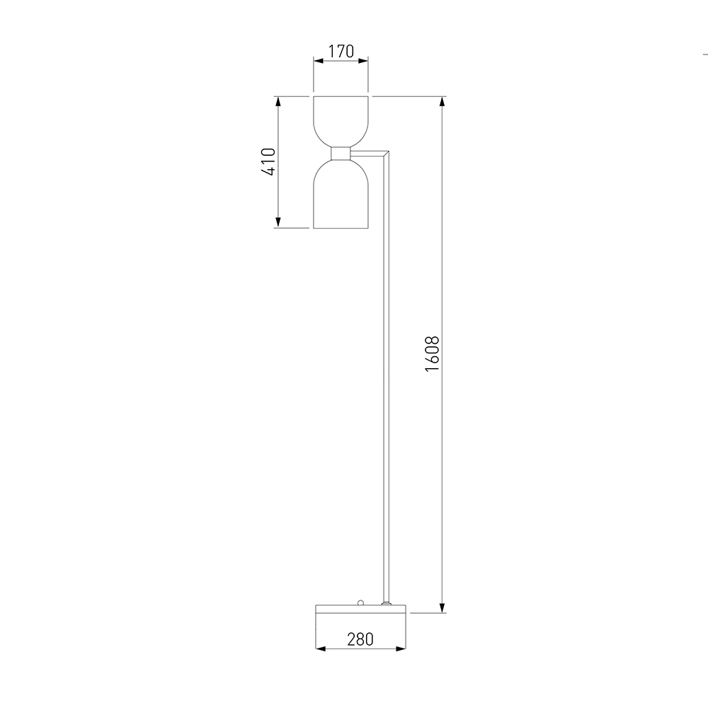 Торшер Light maker studio white and smok Торшер Light maker studio white and smok в Тюмени