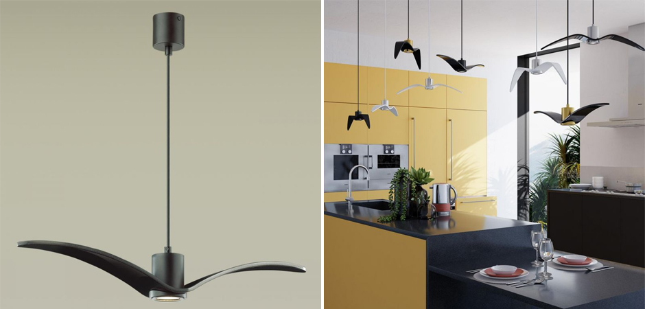Подвесной светильник Seagull Scope черный Подвесной светильник Seagull Scope черный - Loft-Concept в Тюмени