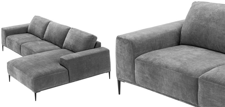 Диван Eichholtz Lounge Sofa Montado grey Диван Eichholtz Lounge Sofa Montado grey - Loft-Concept в Тюмени