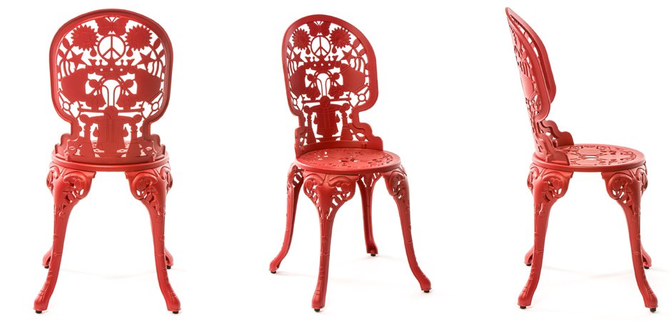 Стул Seletti Industry Collection ALUMINIUM CHAIR – RED Стул Seletti Industry Collection ALUMINIUM CHAIR – RED - Loft-Concept в Тюмени