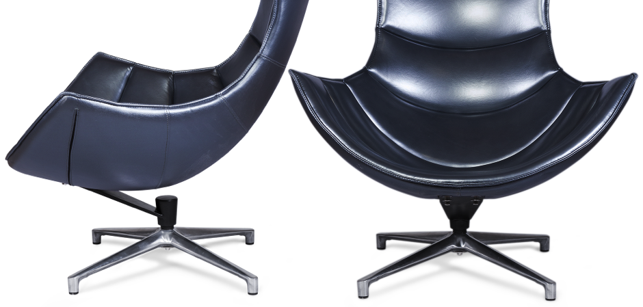Кресло Shell blue Кресло Shell blue - Loft-Concept в Тюмени