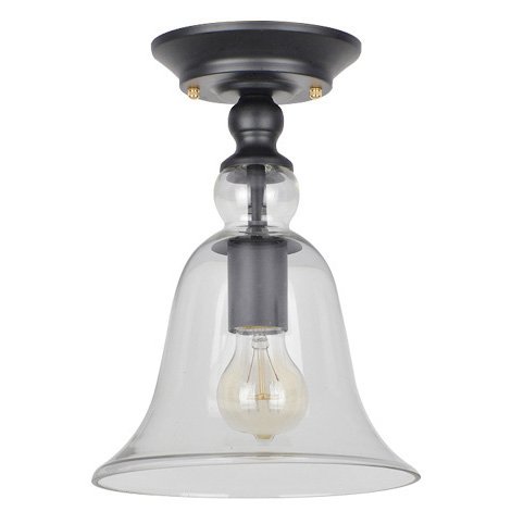 Потолочный светильник колокольчик Glass Bluebell Top Потолочный светильник колокольчик Glass Bluebell Top в Тюмени | Loft Concept