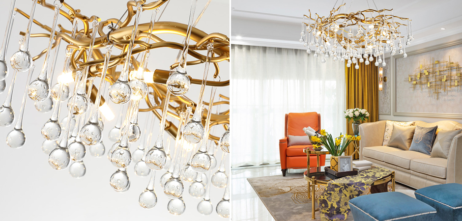 Люстра Droplet Chandelier 80 Люстра Droplet Chandelier 80 - Loft-Concept в Тюмени