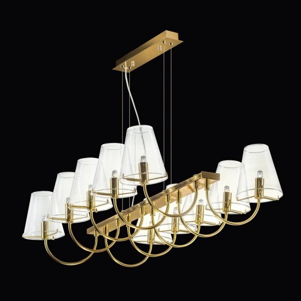 Люстра Imperial Chandelier 10 Глянцевое золото Люстра Imperial Chandelier 10 Глянцевое золото в Тюмени | Loft Concept