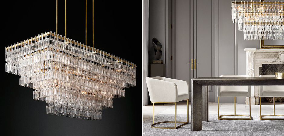 Люстра Marignan Linear Chandelier Люстра Marignan Linear Chandelier - Loft-Concept в Тюмени