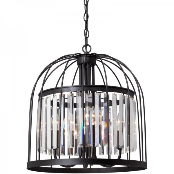 Люстра Birdcage Chandelier Fountain Black Люстра Birdcage Chandelier Fountain Black в Тюмени | Loft Concept