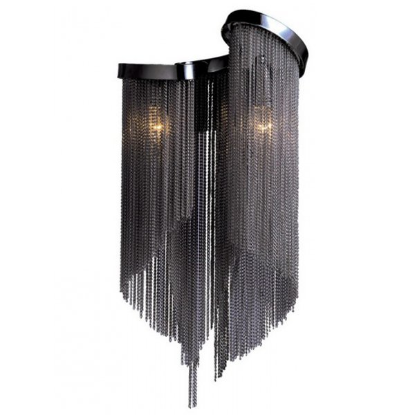 Бра Atlantis Chain Wall lamp Black Темный хром Бра Atlantis Chain Wall lamp Black Темный хром в Тюмени | Loft Concept