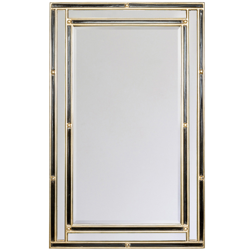 Зеркало Cambefort Mirror Зеркало Черный матовое золото Зеркало Cambefort Mirror Зеркало Черный матовое золото в Тюмени | Loft Concept
