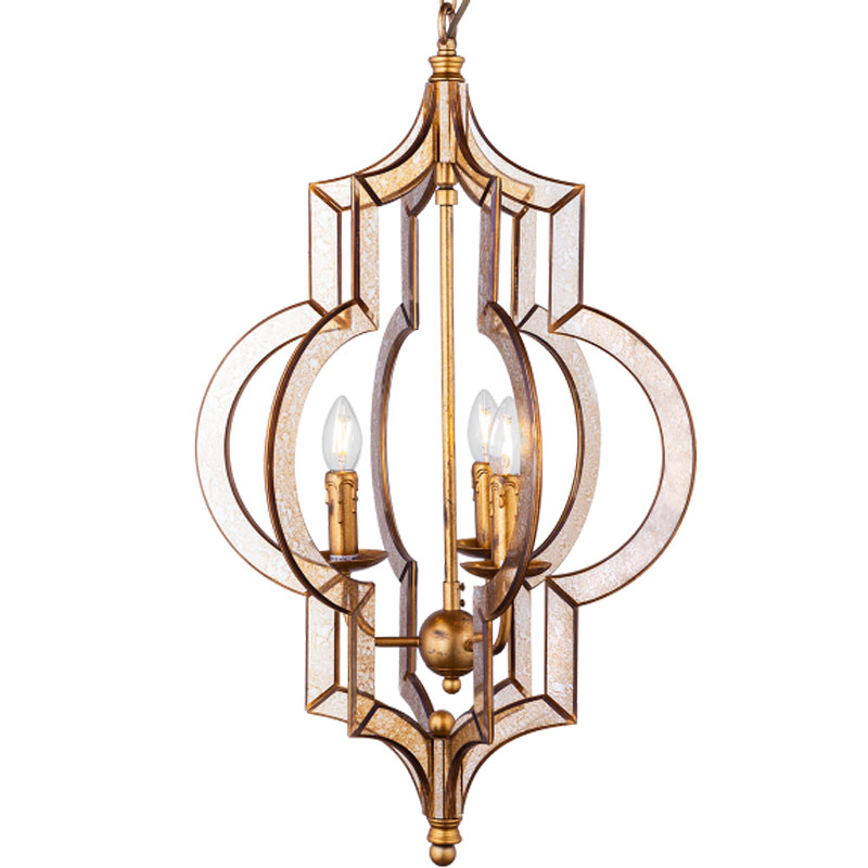 Люстра Manosque Chandelier Золотой в Тюмени | Loft Concept 