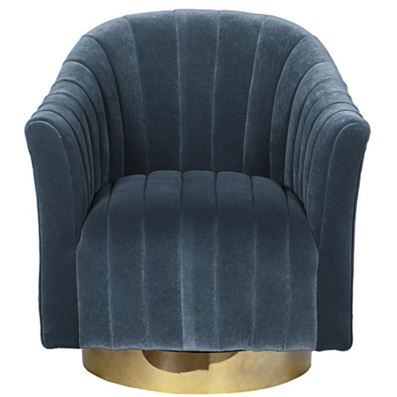 Кресло Civic Space BLUE VELOUR Голубой Кресло Civic Space BLUE VELOUR Голубой в Тюмени | Loft Concept