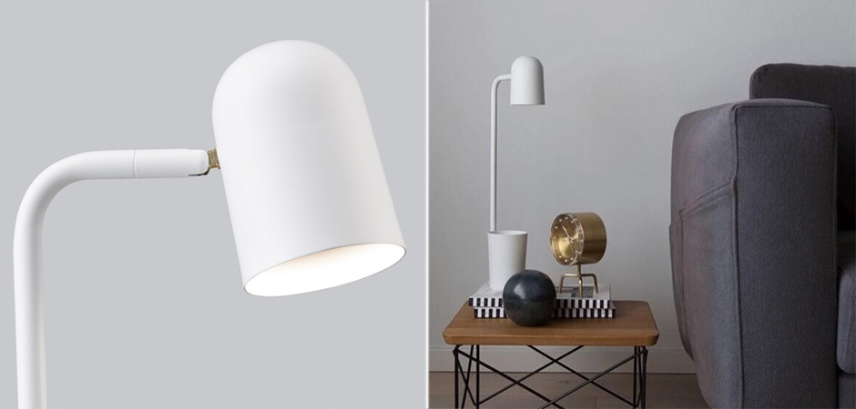 Настольная лампа Northern Buddy Table lamp white Настольная лампа Northern Buddy Table lamp white - Loft-Concept в Тюмени