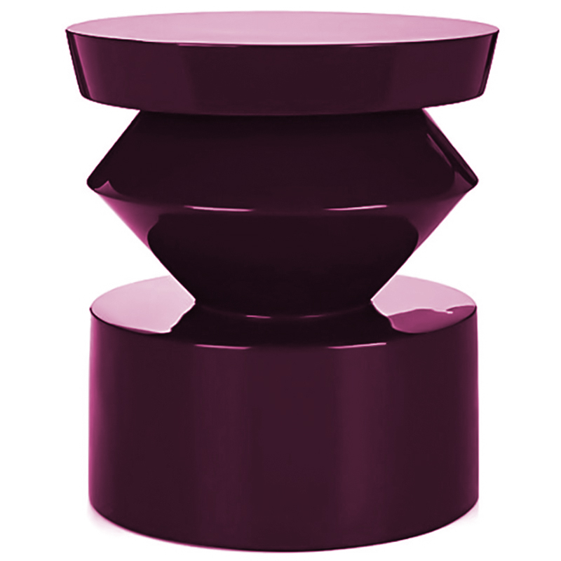 Приставной столик UMA SIDE TABLE Purple Пурпурный Приставной столик UMA SIDE TABLE Purple Пурпурный в Тюмени | Loft Concept