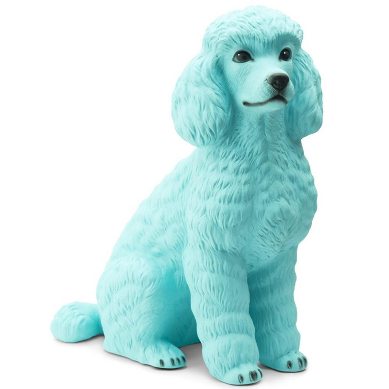 Статуэтка Abhika Poodle Bisc. Turquoise Бирюзовый Статуэтка Abhika Poodle Bisc. Turquoise Бирюзовый в Тюмени | Loft Concept