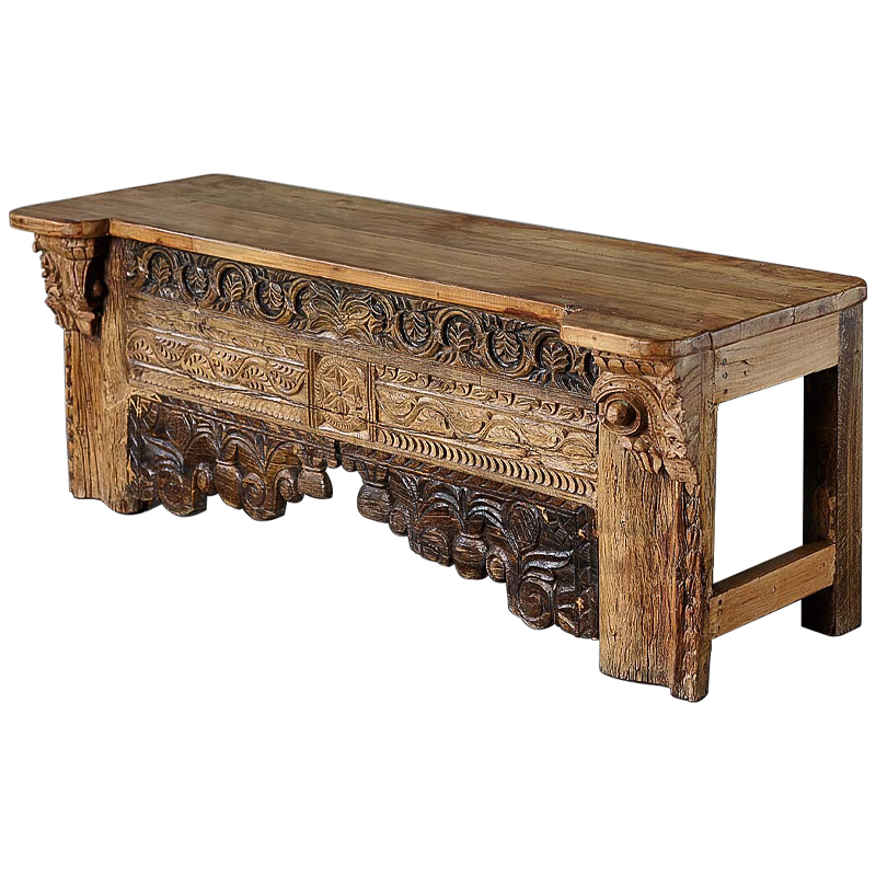 Консоль Bhavya Console Коричневый Консоль Bhavya Console Коричневый в Тюмени | Loft Concept