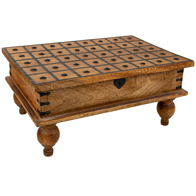 Деревянный кофейный стол Aiyla Coffee Table Коричневый Коричневый винтаж Деревянный кофейный стол Aiyla Coffee Table Коричневый Коричневый винтаж в Тюмени | Loft Concept