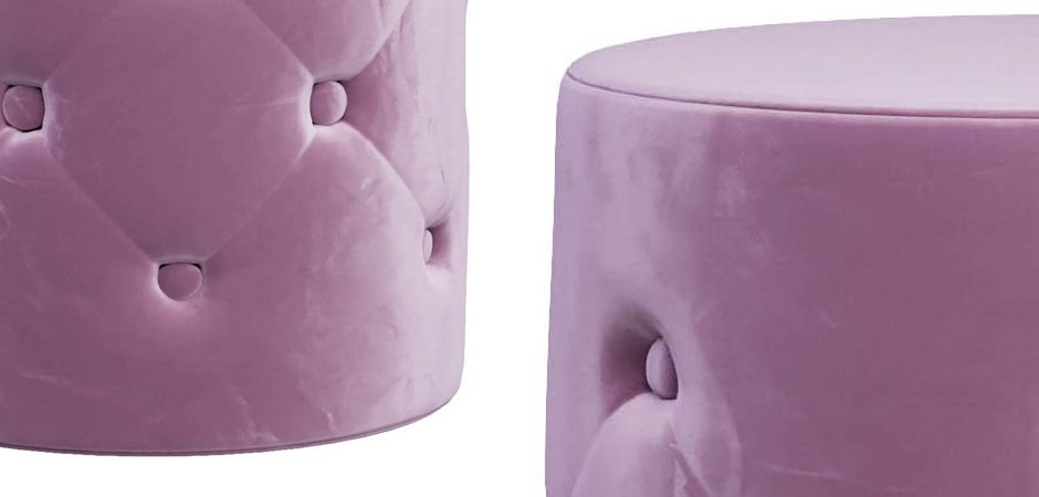 Пуф Capitone Pink Пуф Capitone Pink - Loft-Concept в Тюмени