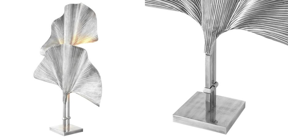Настольная лампа Table Lamp Las Palmas Silver Настольная лампа Table Lamp Las Palmas Silver - Loft-Concept в Тюмени