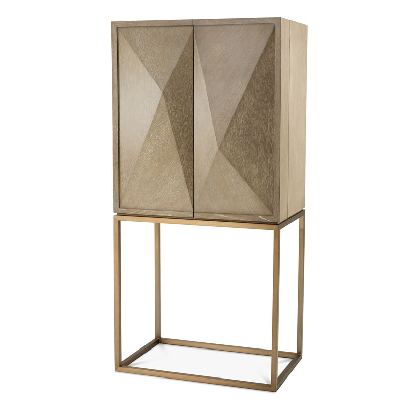 Шкаф для вина Eichholtz WINE CABINET HIGHLAND Белый дуб Шкаф для вина Eichholtz WINE CABINET HIGHLAND Белый дуб в Тюмени | Loft Concept