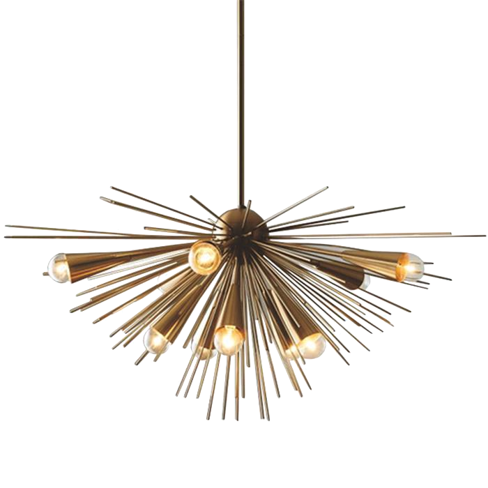 Люстра Luxury Copper Metal Thorn Pendant Lights Латунь Люстра Luxury Copper Metal Thorn Pendant Lights Латунь в Тюмени | Loft Concept