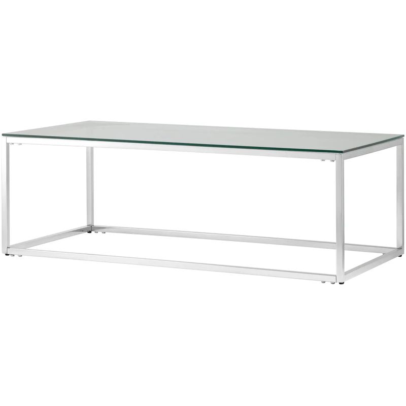 Столик кофейный Cassiani Collection Silver Серебряный Прозрачное Стекло Столик кофейный Cassiani Collection Silver Серебряный Прозрачное Стекло в Тюмени | Loft Concept