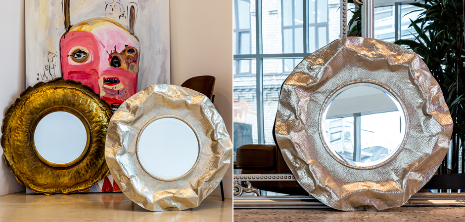 Зеркало Chlodio Silver Mirror Зеркало Chlodio Silver Mirror - Loft-Concept в Тюмени