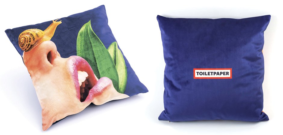 Подушка Seletti Cushion Snail Toiletpaper Подушка Seletti Cushion Snail Toiletpaper - Loft-Concept в Тюмени