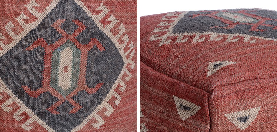 Пуф KELIM Pattern Rhombus Пуф KELIM Pattern Rhombus - Loft-Concept в Тюмени