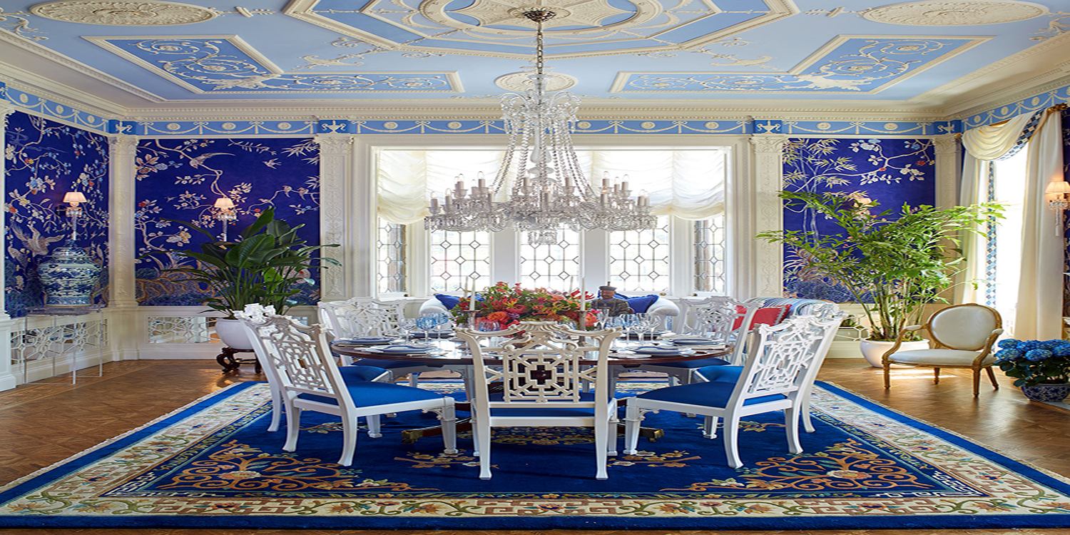 Обои ручная роспись Coco coromandel Lapis Lazuli - фото №1