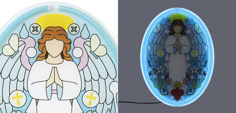 Бра Seletti Gospel Led Signs Angel Gabriel Бра Seletti Gospel Led Signs Angel Gabriel - Loft-Concept в Тюмени