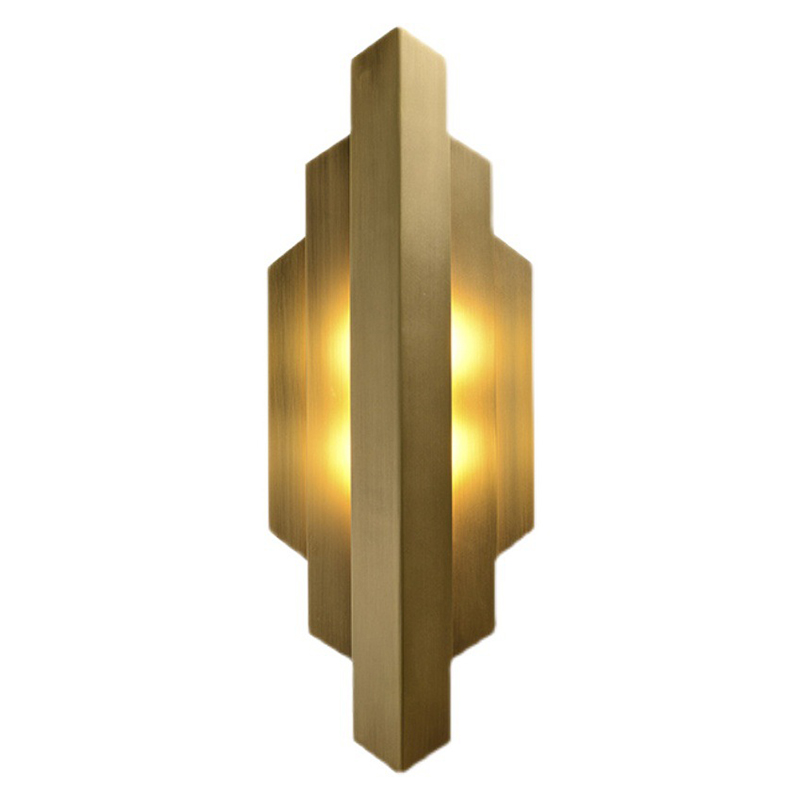 Бра Deco Sconce Vertical Geometric Modern Studio Endo Золотой Бра Deco Sconce Vertical Geometric Modern Studio Endo Золотой в Тюмени | Loft Concept