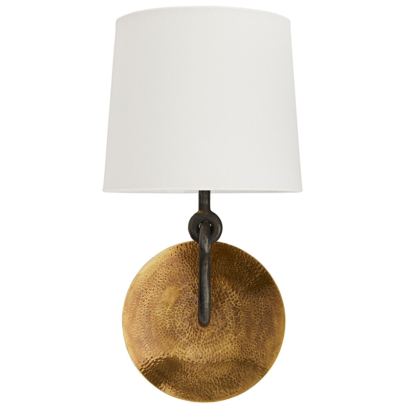 Бра GILES SCONCE Белый Черный Латунь в Тюмени | Loft Concept 