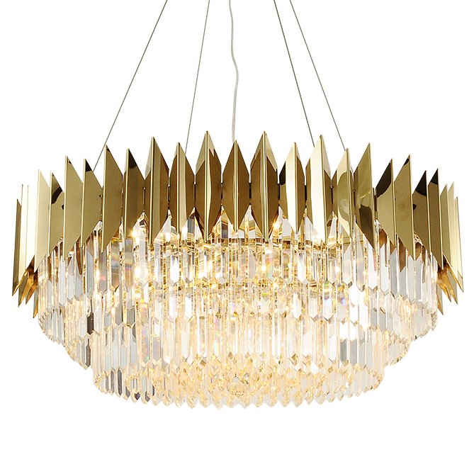Подвесной светильник KEBO KING CHANDELIER Латунь Прозрачное Стекло Подвесной светильник KEBO KING CHANDELIER Латунь Прозрачное Стекло в Тюмени | Loft Concept