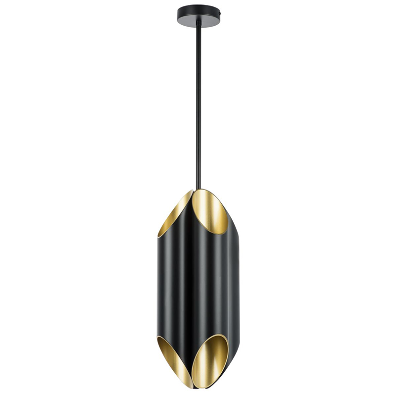 Подвесной светильник Garbi Black Pipe Organ Hanging Lamp Черный Золотой Подвесной светильник Garbi Black Pipe Organ Hanging Lamp Черный Золотой в Тюмени | Loft Concept