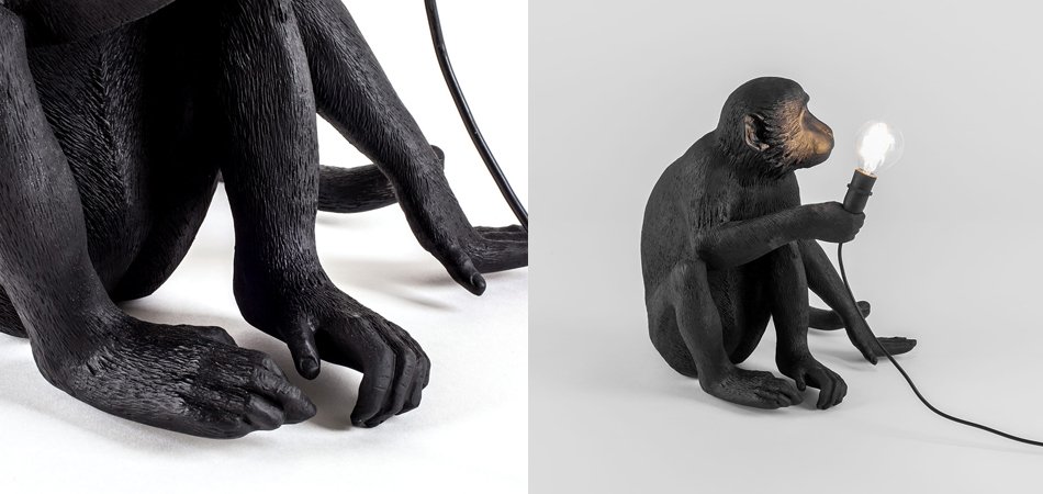 Настольная Лампа SELETTI MONKEY LAMP SITTING VERSION Настольная Лампа SELETTI MONKEY LAMP SITTING VERSION - Loft-Concept в Тюмени