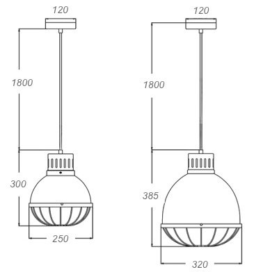 Подвесной светильник Ufo Copper Pendant Small в Тюмени