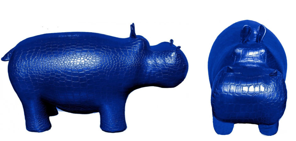 Пуф Бегемот Poof Hippo blue - Loft-Concept в Тюмени