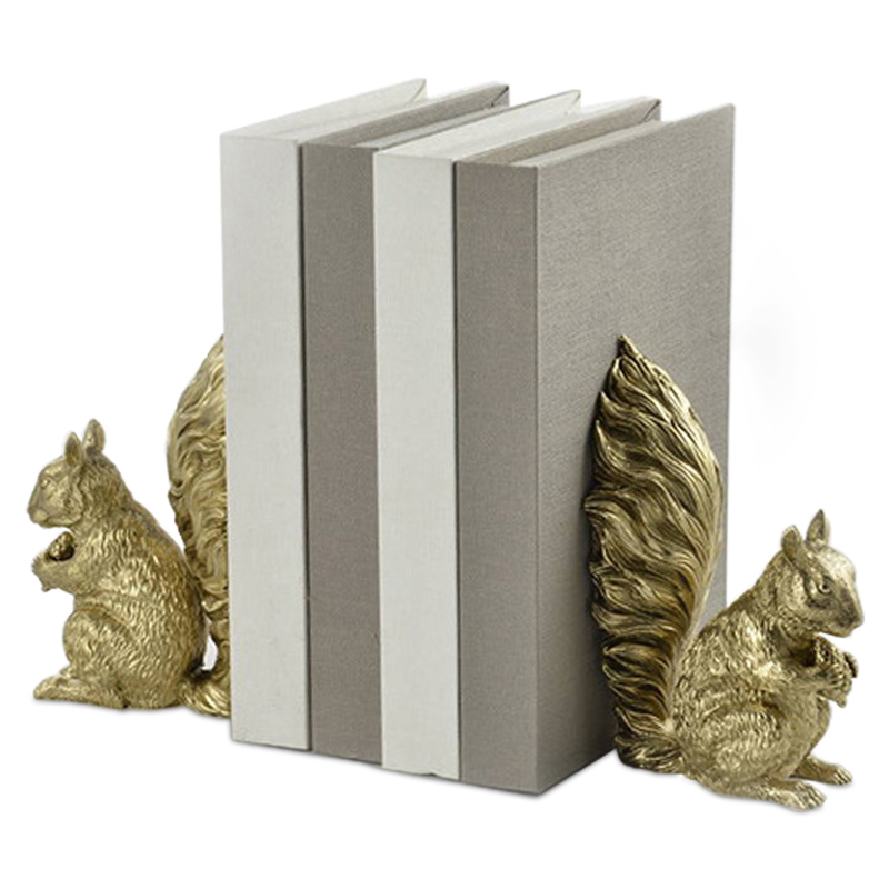 Держатель для книг Squirrel Book Holder Золотой Держатель для книг Squirrel Book Holder Золотой в Тюмени | Loft Concept