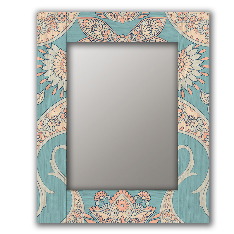 Зеркало Paisley Pattern Мульти Зеркало Paisley Pattern Мульти в Тюмени | Loft Concept