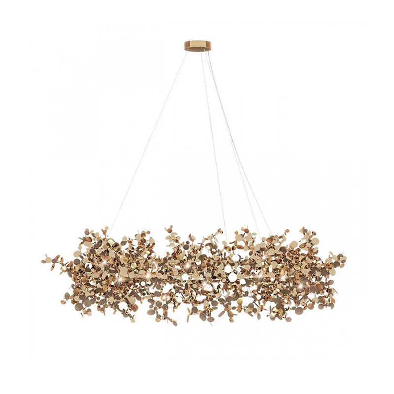 Люстра Terzani Argent Suspension Ring Gold Золотой Люстра Terzani Argent Suspension Ring Gold Золотой в Тюмени | Loft Concept
