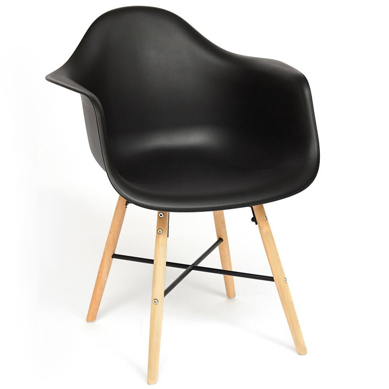 Стул DAW black Черный Древесина Стул DAW black Черный Древесина в Тюмени | Loft Concept