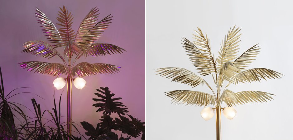 Торшер Palmyra palm tree lamp Торшер Palmyra palm tree lamp - Loft-Concept в Тюмени